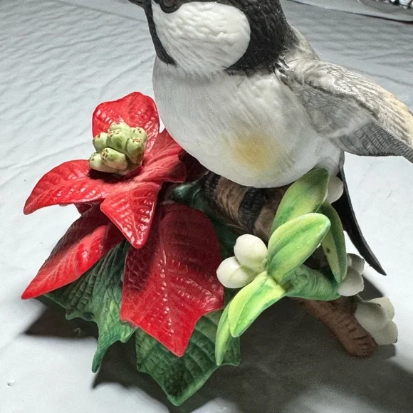 Vintage Lenox 1997 Christmas Chickadee